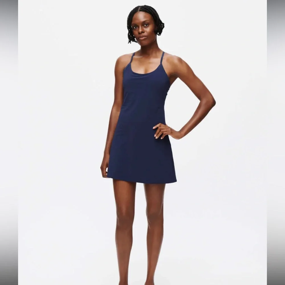 Outdoor Voices Navy Blue Dress - Picture 1 of 9